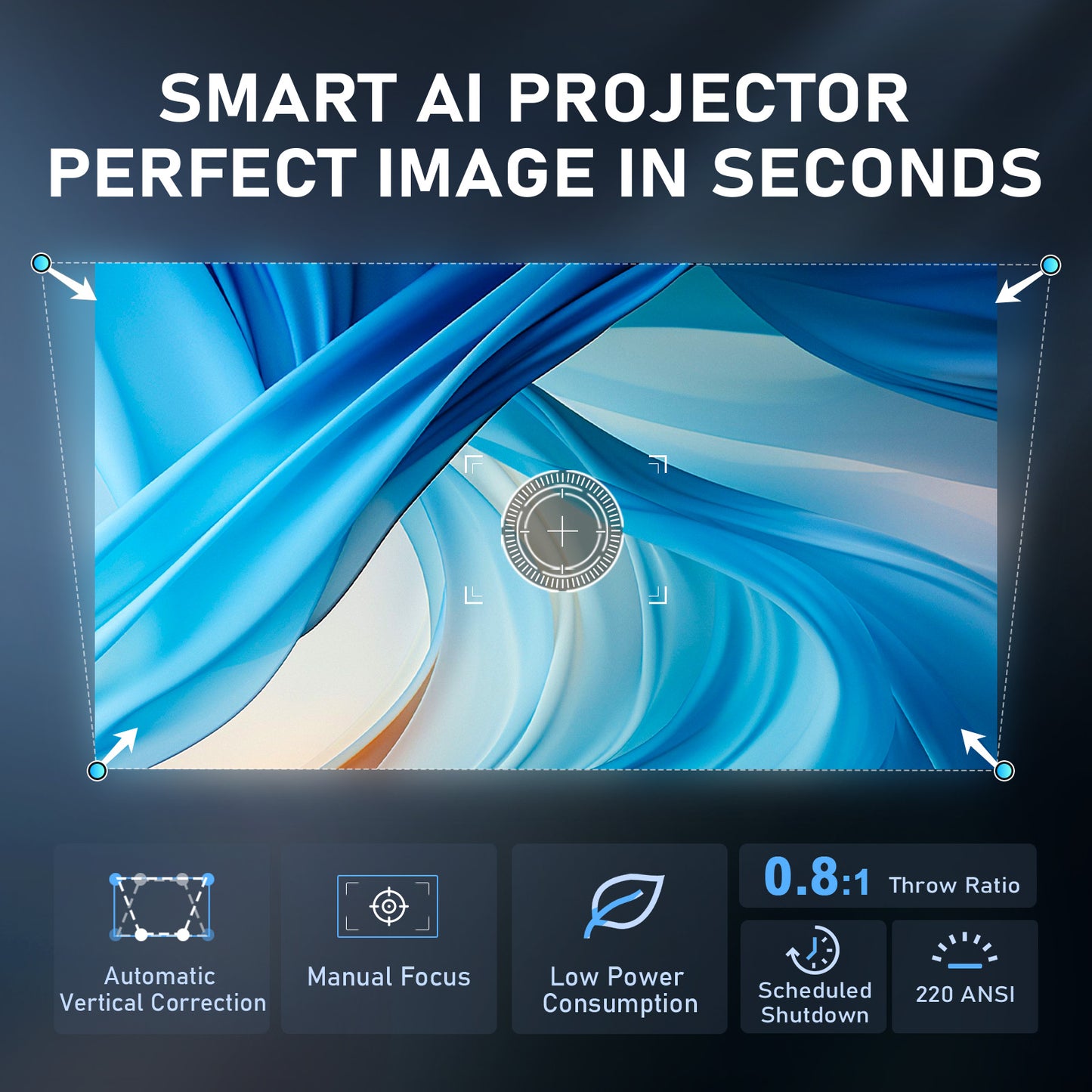 XuanPad K1 PRO Mini Smart Projector